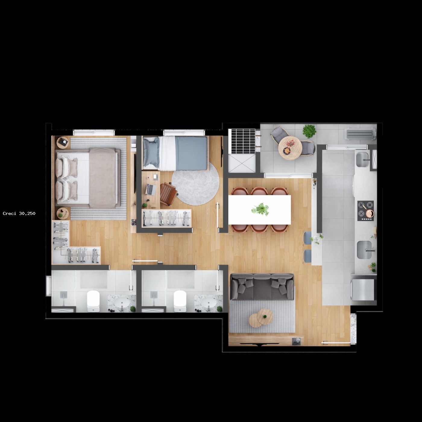 Apartamento, 2 quartos - Foto 18