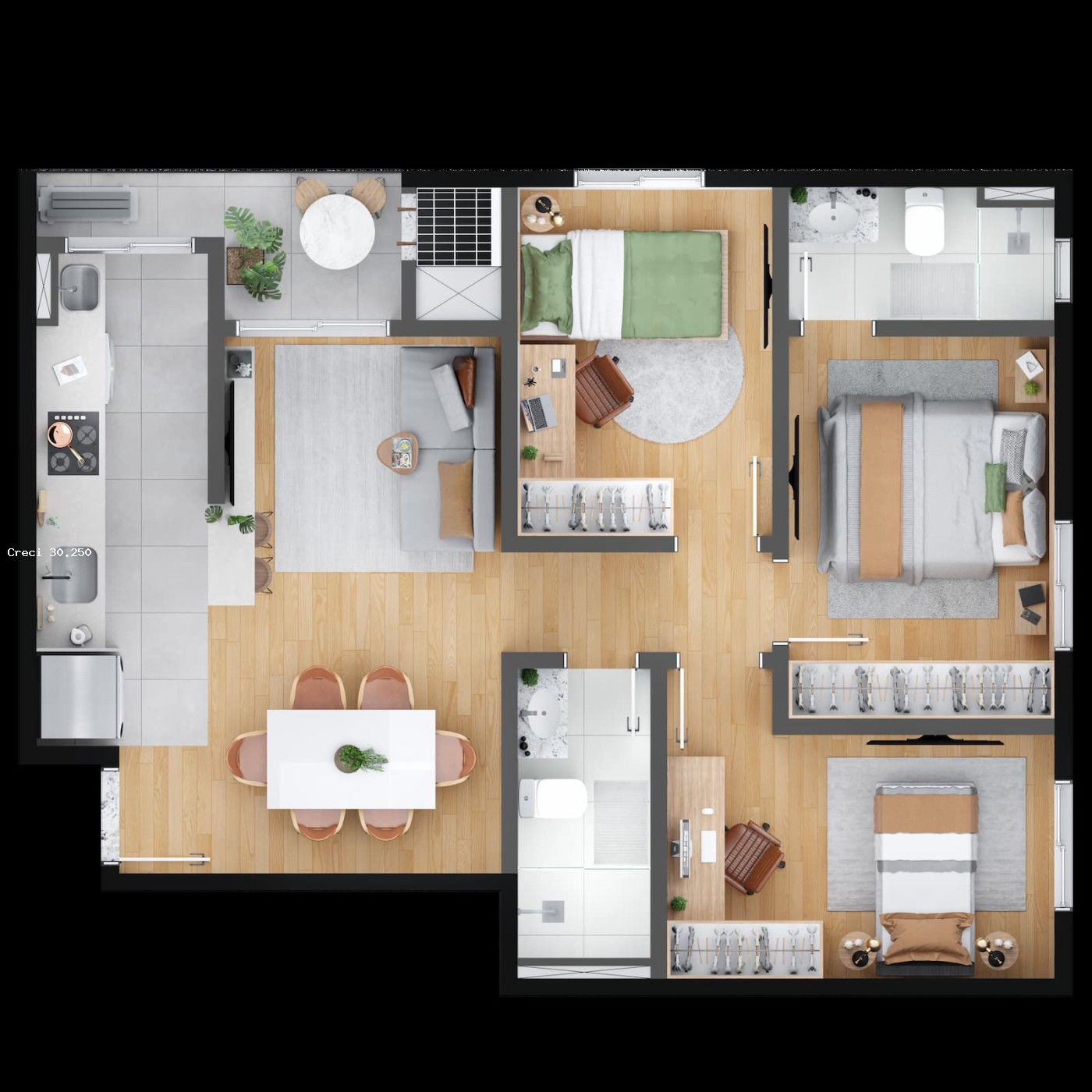 Apartamento, 2 quartos - Foto 22