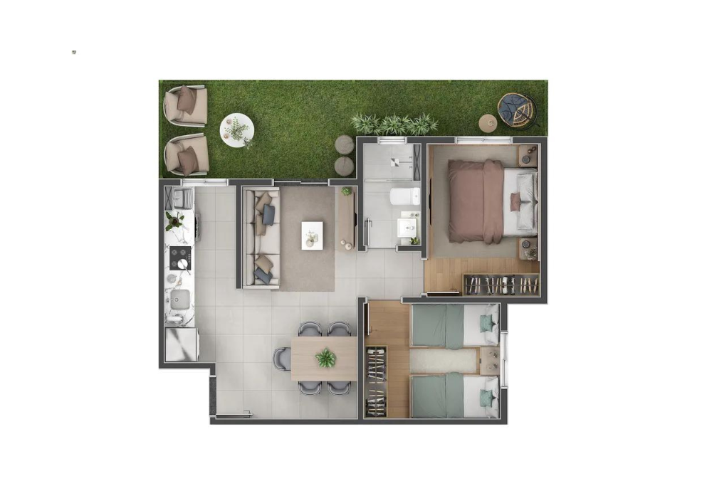 Apartamento, 2 quartos - Foto 18