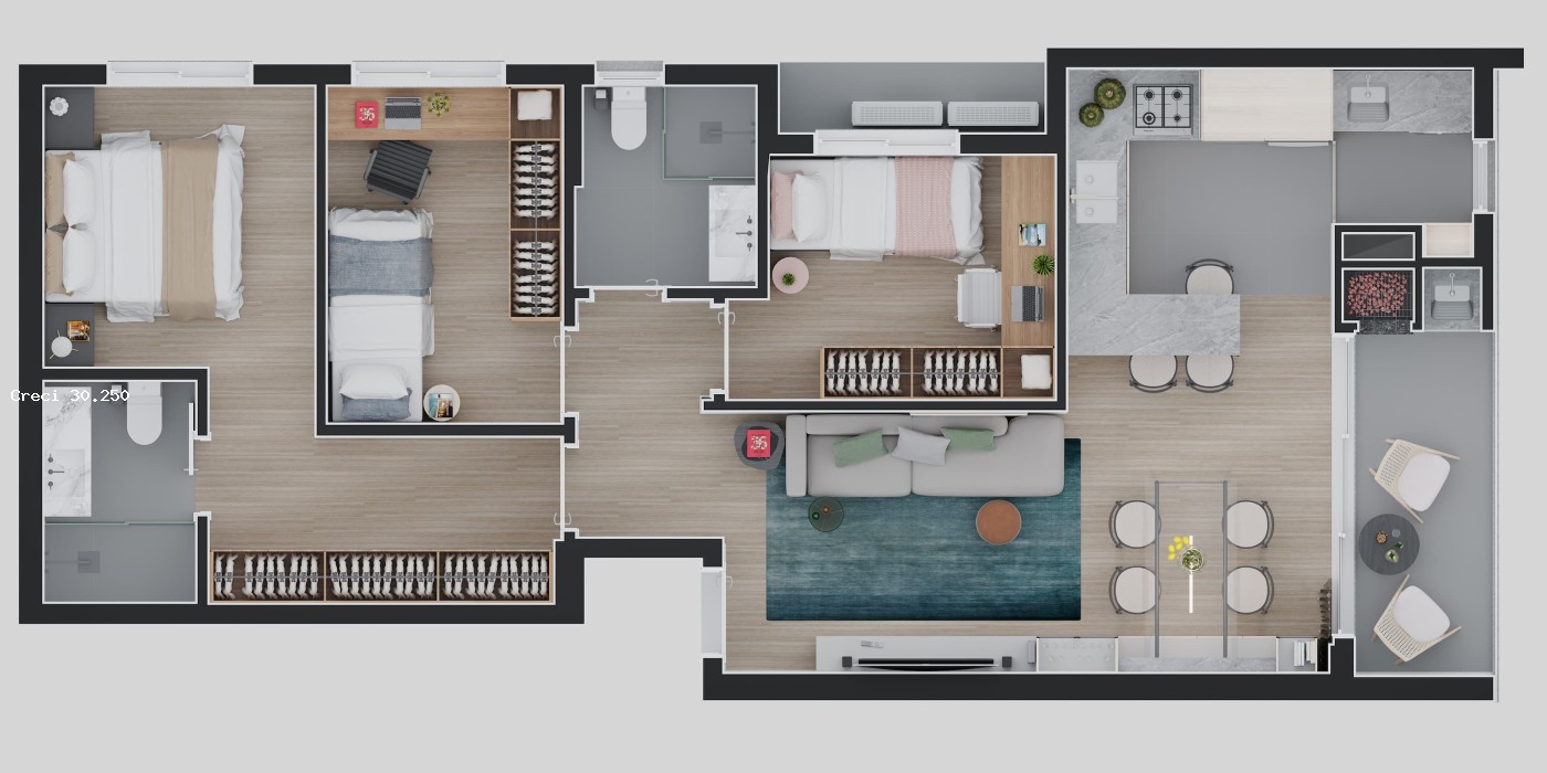 Apartamento, 3 quartos - Foto 16