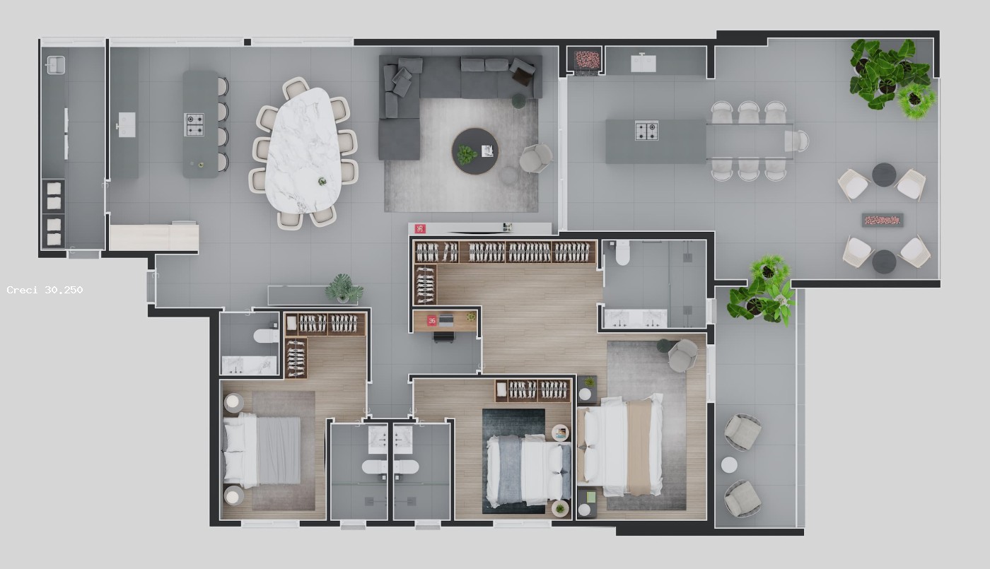 Apartamento, 3 quartos - Foto 20